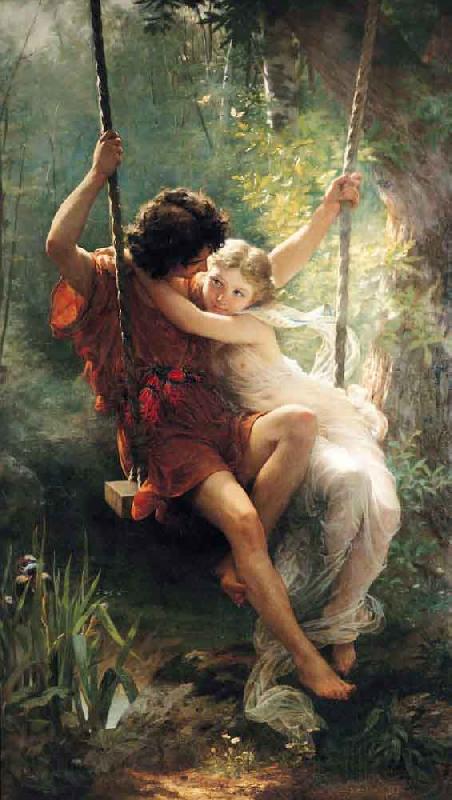 Pierre Auguste Cot Spring Spain oil painting art